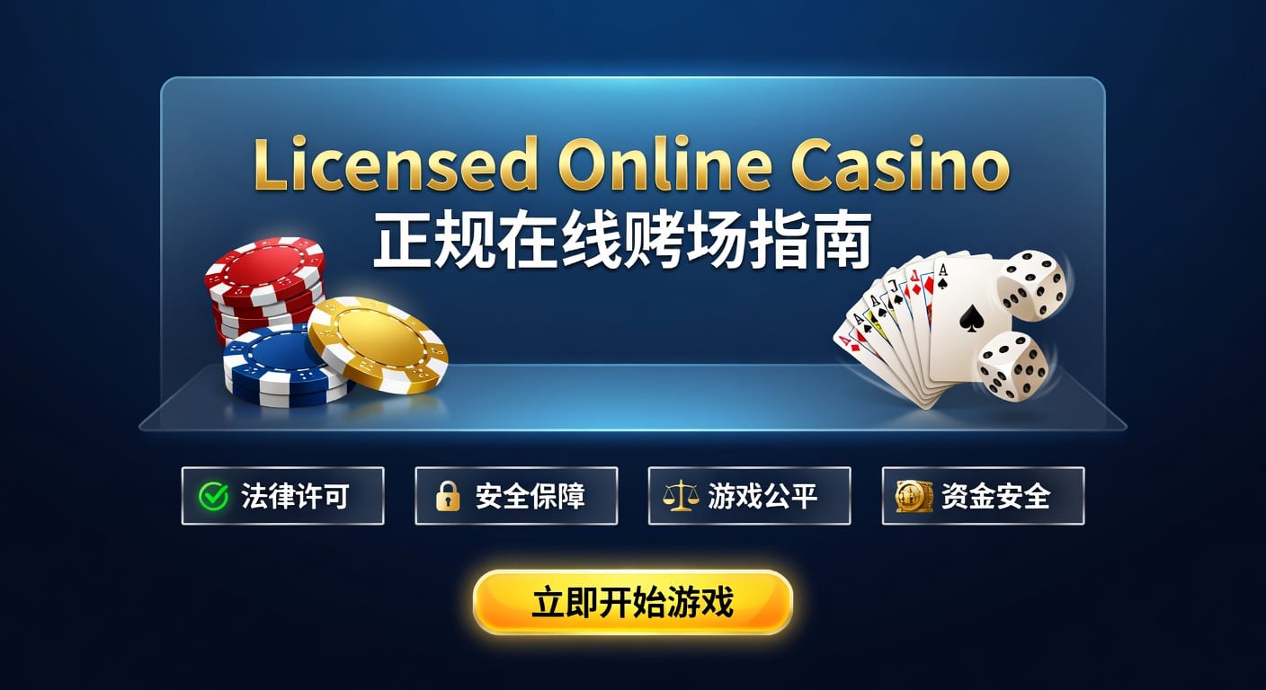 正规在线赌场 licensed online casino 可靠判断与选择指南