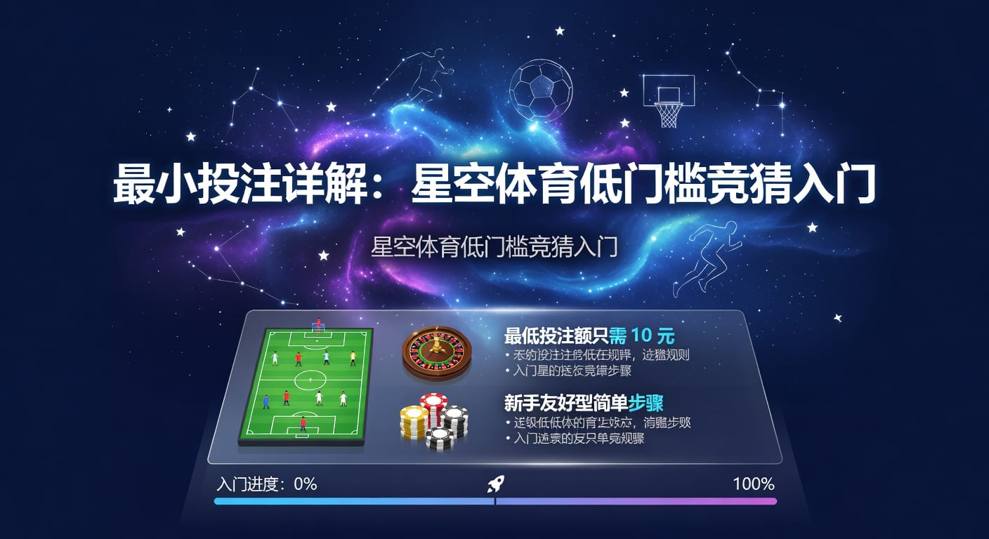 最小投注额：体育玩家入门与实战判断指南