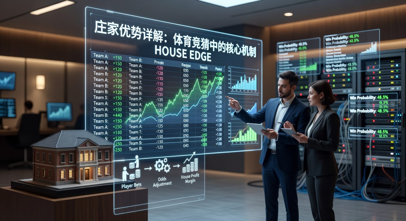 庄家优势 house edge：投注长期成本与计算逻辑