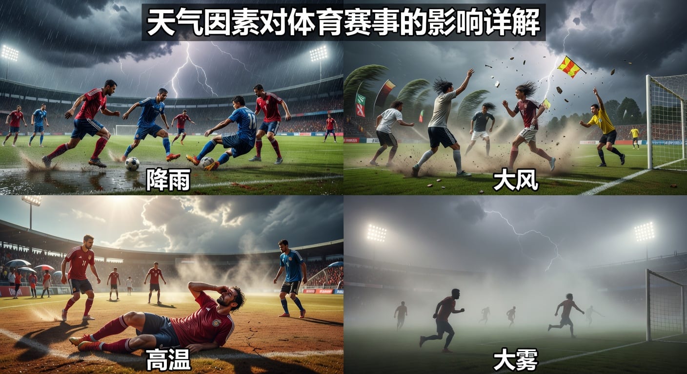 天气因素 weather factors：体育赛事判断与下注思路