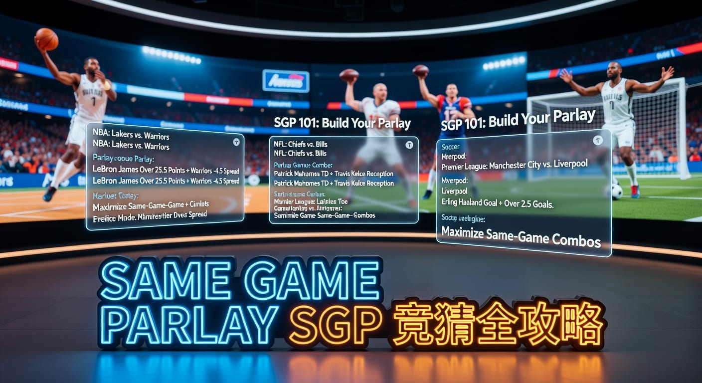 same game parlay SGP 玩法解析与组合投注技巧